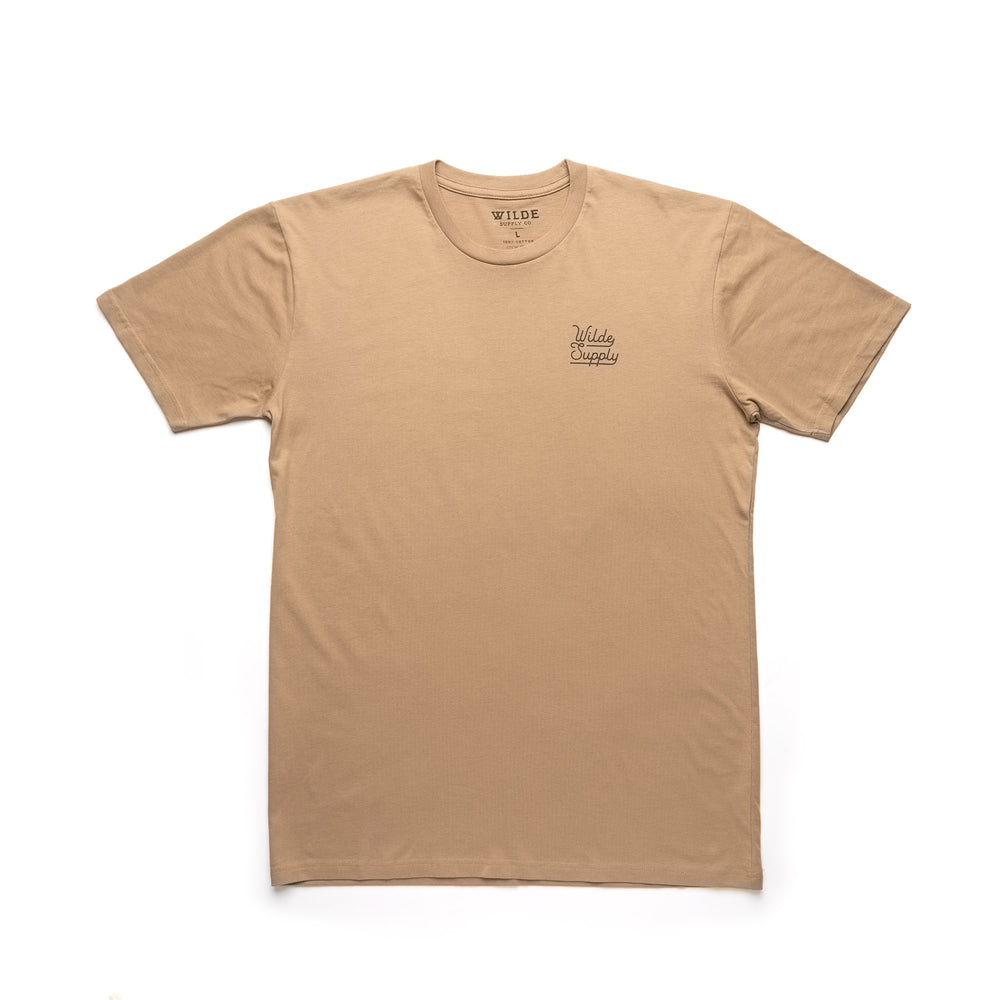 H&H Badge Tee - Khaki