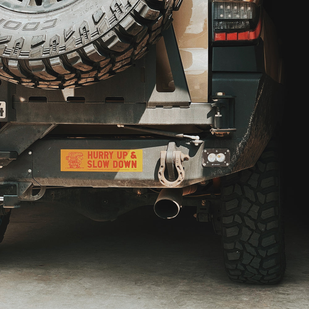 Tortuga Bumper Sticker