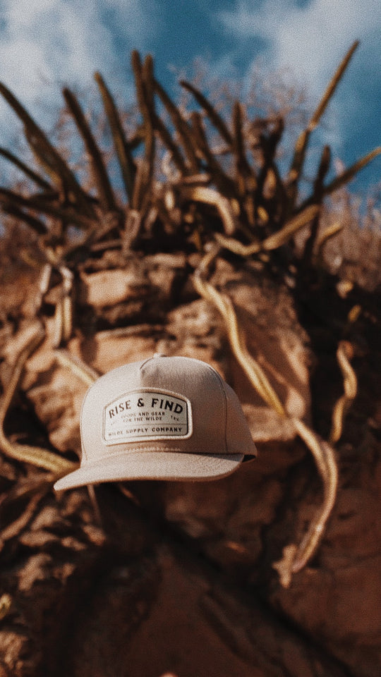 Early Riser Snapback - Sand