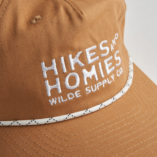 Hikes &amp; Homies Snapback - Camel