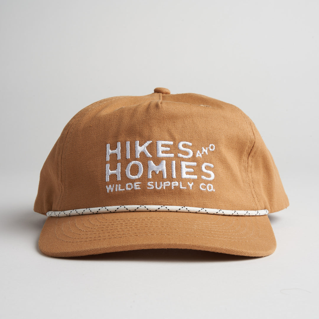 Hikes &amp; Homies Snapback - Camel