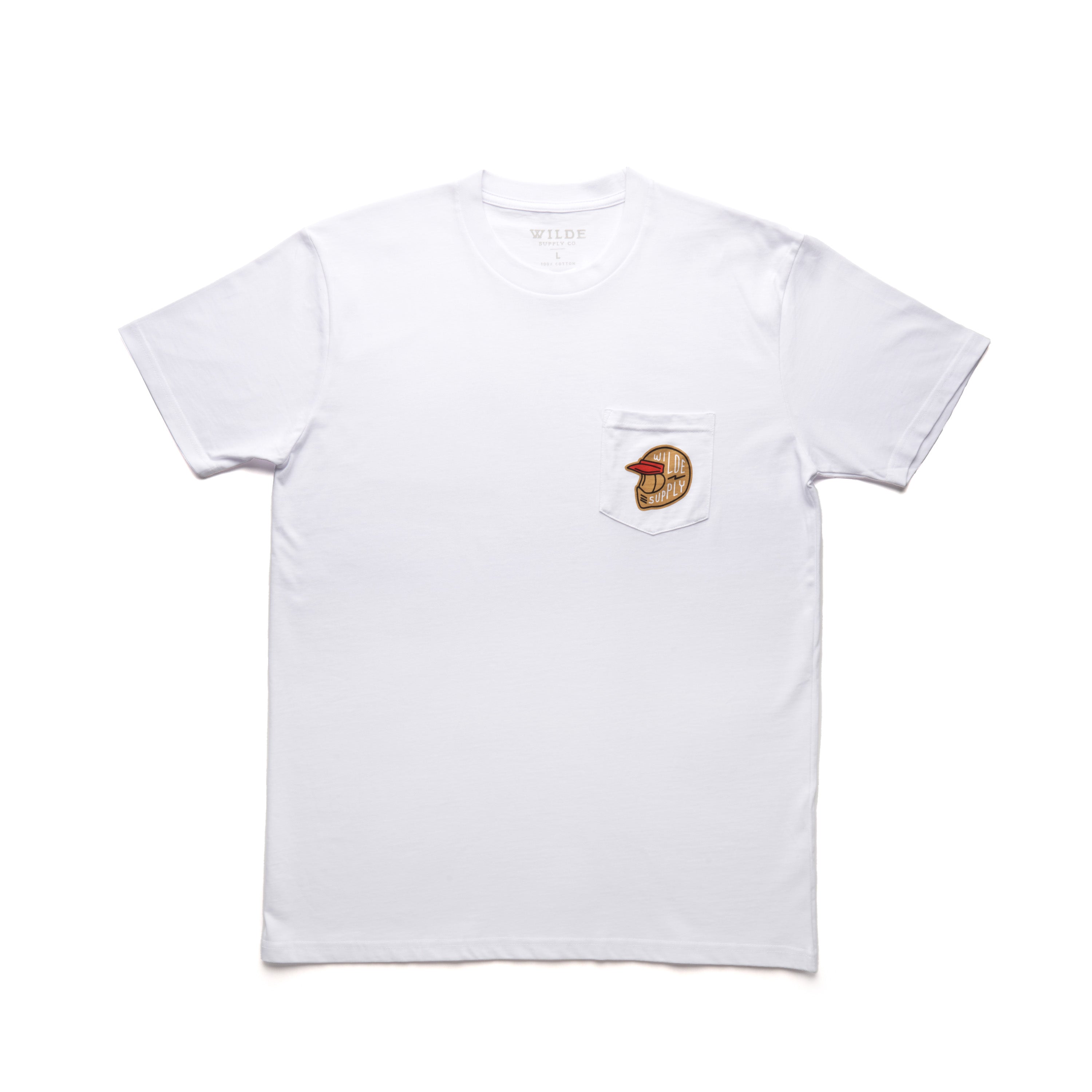 Moto Shop Tee White | Outdoor Graphic T-Shirt – Wilde Supply Co.