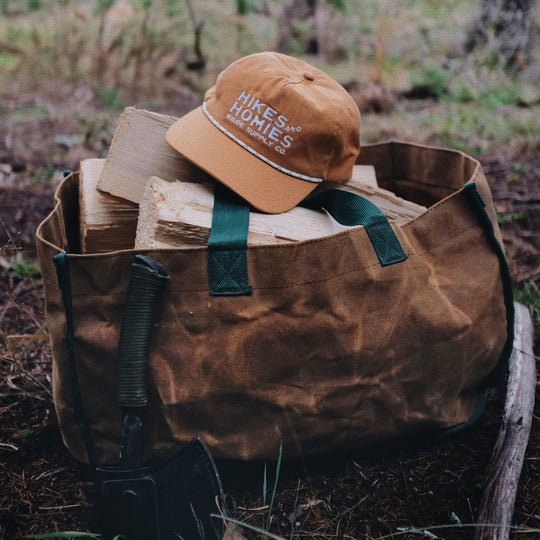 Hikes &amp; Homies Snapback - Camel