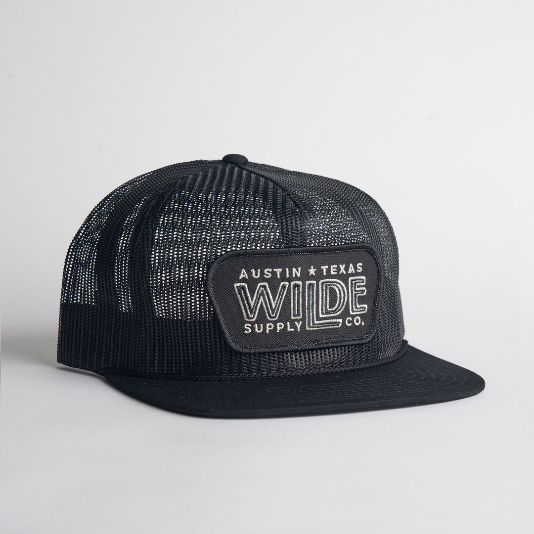 Rio Wrangler Snapback Black
