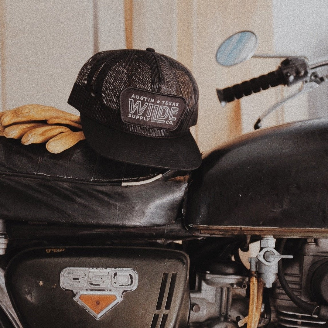 Rio Wrangler Snapback - Black